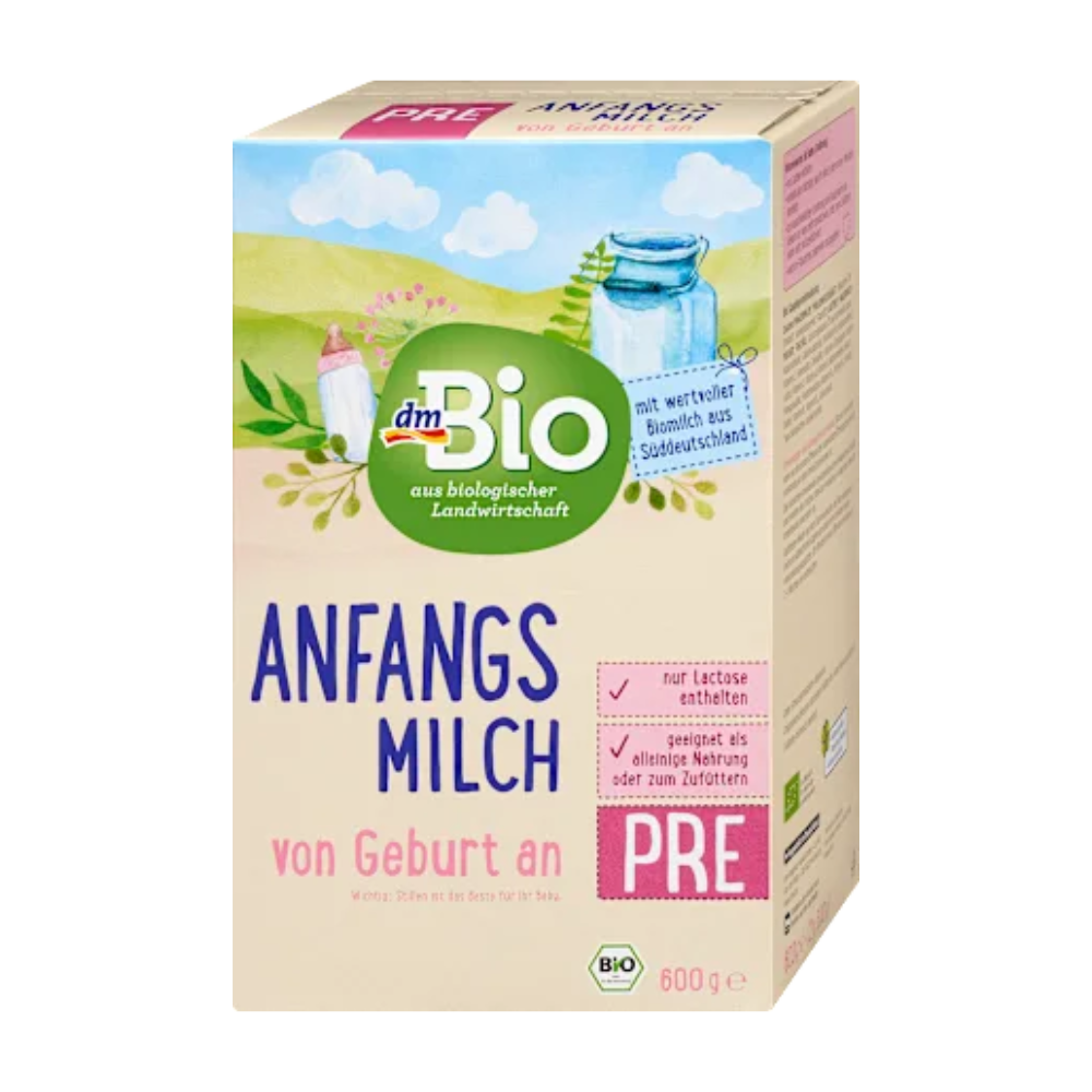dmBio Anfangsmilch / Premilch, 600 g